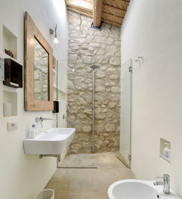 Pose de salle de bain