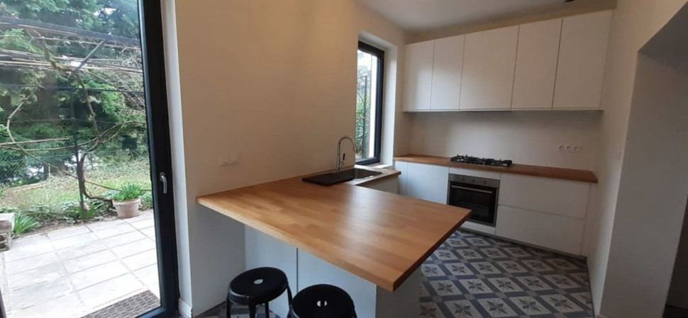 Rénovation de la cuisine d’une maison de maître à Lyon - Renobast