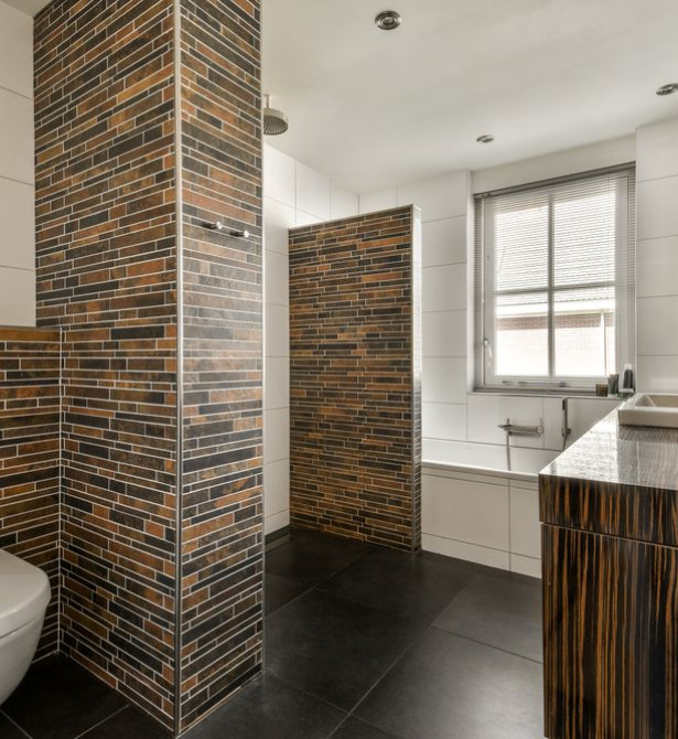 Pose de salle de bain